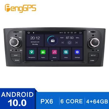 Android 10.0 Multimídia Estéreo Para Ford Focus C-MAX Fiesta, Fusion Galaxy Trânsito Kuga CD, Leitor de DVD GPS de Navegação Central