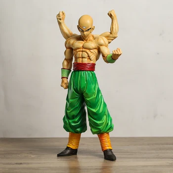 30cm Dragon Ball Tien Shinhan PVC Figura Coleção de Brinquedos do Modelo Estátua