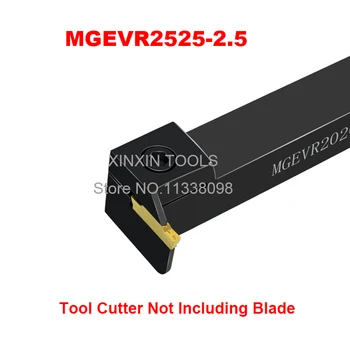 MGEVR2525-2.5 Torno usinagem de canais de Ferramentas de 25*25*150mm Largura 2.5 Canais Torneamento Externo porta-ferramentas de torno CNC, ferramenta
