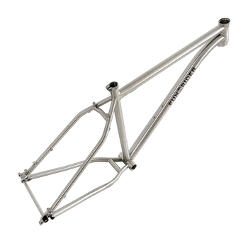 Fornecedor De Liga De Titânio Ultra-Leve Pneus 26/27.5 MTB Gordura Quadro de Bicicleta