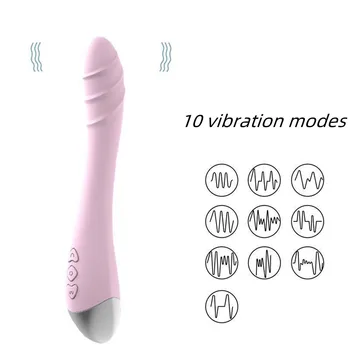 A Vibração forte ponto G, Clitóris Estimular Vibrador Para as Mulheres de Carregamento USB Impermeável Vibrador Masturbador Brinquedos Sexuais Para Adultos 18+