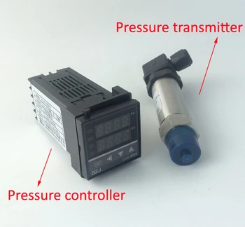 0-0.1 Mpa , 4-20 ma digital controlador de pressão com sensor de pressão do transmissor digital interruptor de pressão do manômetro de pressão