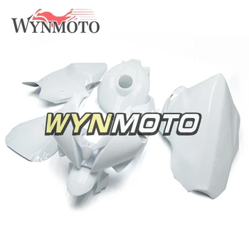 Completo de Fibra de vidro de Corrida de Branco Kit de Carenagem da Yamaha R6 2006-2007 06 07 Ano de Injeção de Plásticos ABS Carroçaria Motocicleta