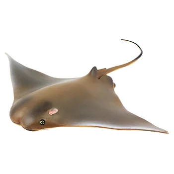 Simulação de Vida Marinha Animal Modelo Figura Mobulidae Plástico Cognitivos da criança Brinquedo Figura de Ação do Presente