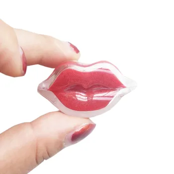 5G Clara Vazio Lábio Forma Jar Lip Rouge Recipiente,Beleza Reutilizável Cosméticos Batom/Balm do Bordo Sub Pote,Sombra em Pó/Blush