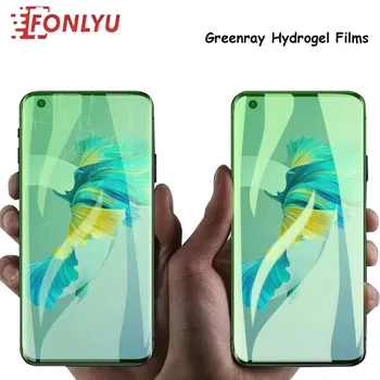 50pcs Verde-ray Hidrogel de Filmes de Olho-proteção do Telefone Móvel de Protetor de Tela Para o iPhone Samsung Ajuste para o Filme Plotter de Corte
