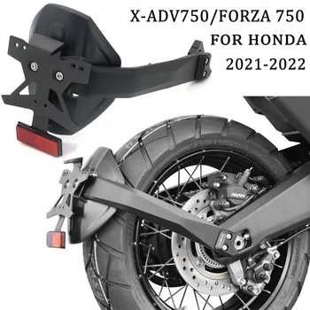 FORZA 750 Licença da Motocicleta Placa de Suporte da estrutura da Fender Kit de Licença Para Honda X-ADV 750 FORZA 750 2021-2022