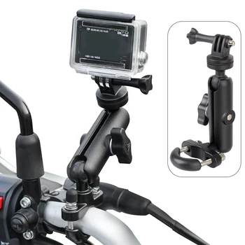 Moto Suporte do Telefone Suporte Para Camera DVR GPS TPMS Medidor de Carregador USB para o Guiador de Bicicleta, de Moto Acessórios
