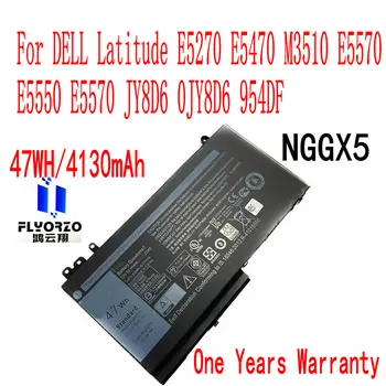 Marca 100% Novo 47WH/4130mAh NGGX5 Laptop Bateria Para DELL Latitude E5270 E5470 M3510 E5570 E5550 JY8D6 0JY8D6 954DF