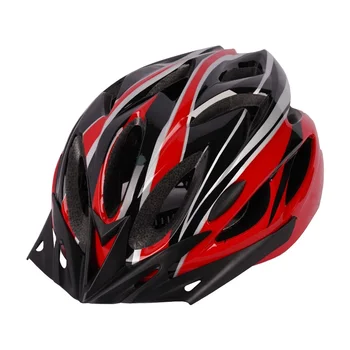 Ciclismo de propósito geral de uma peça de mountain bike de estrada de capacete respirável condução capacete