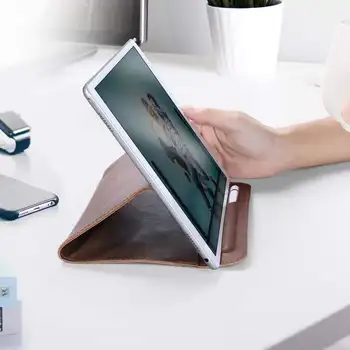 Suporte para Tablet Saco dobrável portátil saco de carrinho de luxo tablet saco de armazenamento com caneta de fenda de ar iPad 10.9 multi-função Saco de Ficar