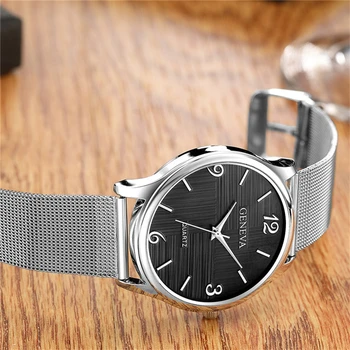 Reloj Hombre 2019 Nova Marca de Luxo Homens de Negócios Relógios de Homens de Aço Inoxidável da Malha do Relógio de Quartzo Homem Militares do Exército Relógio de Pulso