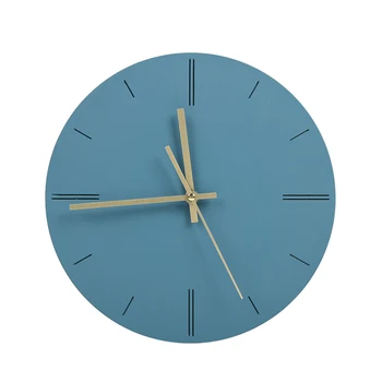 Nordic Silêncio Relógio De Parede Design Moderno, Digital Industriais Simples Relógio De Parede Minimalistas Mudo Zegar Scienny Casa DecorZP50WC