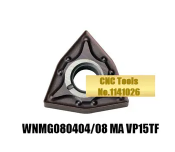 WNMG080404 MA VP15TF /WNMG080408-MA VP15TF,carboneto de inserir suporte de ferramenta para torneamento CNC,máquina,barras de mandrilar