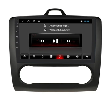 Auto-Rádio de 2 Din Android 10.0 9 1+16G Para o Ford Focus Exi NO Mk2 2004-2011 de Navegação do GPS do Carro Multimédia Player