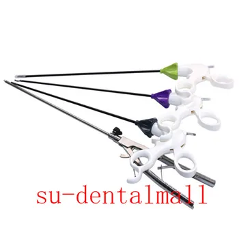 Laparoscópica de Simulação de Instrumentos de Formação a tesoura de Separação /pinça/porta Agulha com um fórceps dentário ferramenta de Treinamento