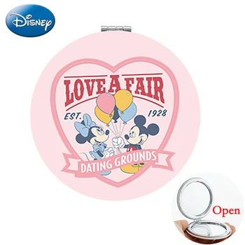Clássico Disney Filme Antigo Mickey Mouse maquiagem dos desenhos animados do Minnie Fotos de Dobramento Espelho de maquilhagem Para os Amantes de Namoro Presentes MIK24