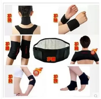 11pcs/set Auto-aquecimento Turmalina Cinto de Terapia Magnética Pescoço Ombro Postura do Corretor de Suporte de Joelho Cinta Massager Produtos