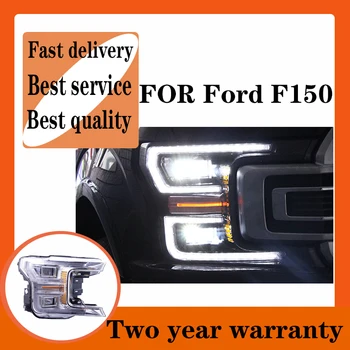Estilo carro para Ford f150 2018 2019 TODOS os LED farol para F150 Farol farol Acessórios