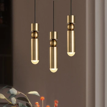 LED candelabro quarto lâmpada de cabeceira sala de estar, sala de jantar luminária minimalista casa decoração da iluminação Interior Luminárias