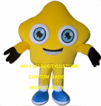 estrela amarela da mascote do traje de fábrica por atacado cartoon asseclas tema engraçado estrelas anime cosplay fantasias de carnaval vestido de fantasia 2888