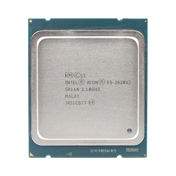 Intel Xeon E5 2620 V2 Processador SR1AN 6 núcleos De 2.1 GHz 15M 80W E5 2620V2 da CPU do Servidor de suporte de placa-mãe X79 LGA2011