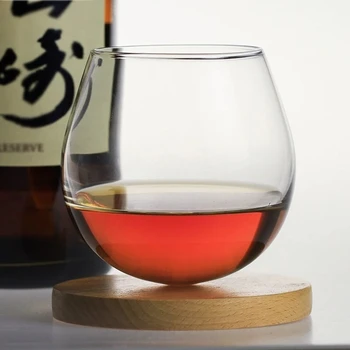 O Estilo Japonês De Uísque Do Copo Criativo Copo De Vinho Uísque E Rum De Vidro Para A Barra De Domicílios Partido De Cristal Licor Caneca