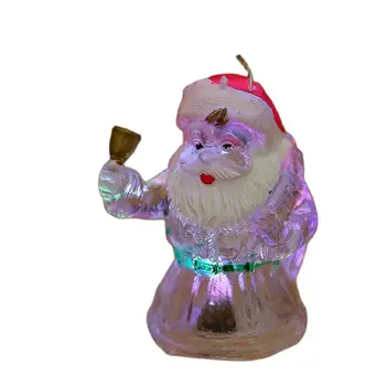 Natal limitado pequeno copo de vinho decorações venda quente luminoso do diodo emissor de Natal boneco de neve criativo de plástico decoração presentes