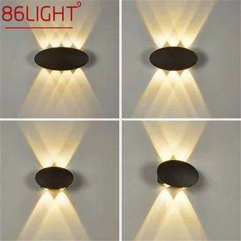 86LIGHT LED, Lâmpada de Parede Moderna ao ar livre Luz Criativa Sutia Impermeável de Fixação Para a Home do Corredor