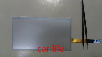 7 polegadas modificado de 8 pinos da tela de toque do painel de vidro do Digitalizador Lente para FORESTER, leitor de DVD do Carro GPS de navegação de LQ070T1LG01 LCD
