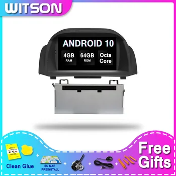 WITSON ANDROID 10.0 Monitor do Toque Sistema de Áudio do Carro Multimídia FORD FIESTA 2013 4GB 64GB