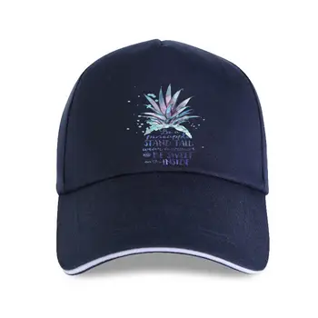 novo boné chapéu de 2021 Verão Punk Mulheres Boné de Beisebol de Ser um abacaxi Arte Estrela cor de abacaxi Design Menina Linda Tops Hipster Fresco