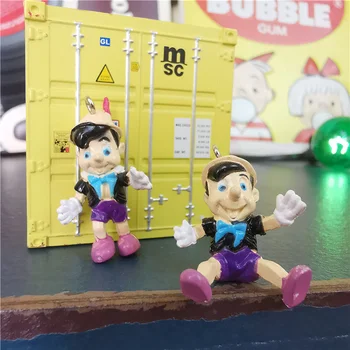 O Adventurets Pinocchiao Figura Modelo DIY Material de Enfeite Acessórios Brincar de faz de conta das Crianças Presentes