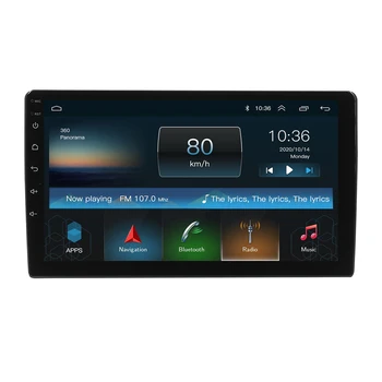 IOKONE Octa core, 4G 64G BT5.0 4G LTE 7 polegadas Touch Screen 2 Din Rádio do Carro Android 10 sistema de Suporte ao Jogador 360 DvR Cam