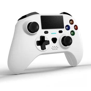 Mooroer compatíveis com Bluetooth, Controle sem Fio para PS4, Profissional Controlador Gamepad, Jogo de Vídeo, USB, Joystick